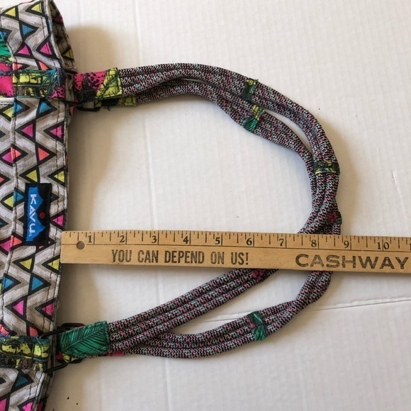 KAVU Neon Rope Tote Bag - Picture 13 of 14